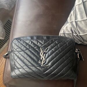 Saint Laurent Black Quilted Bag